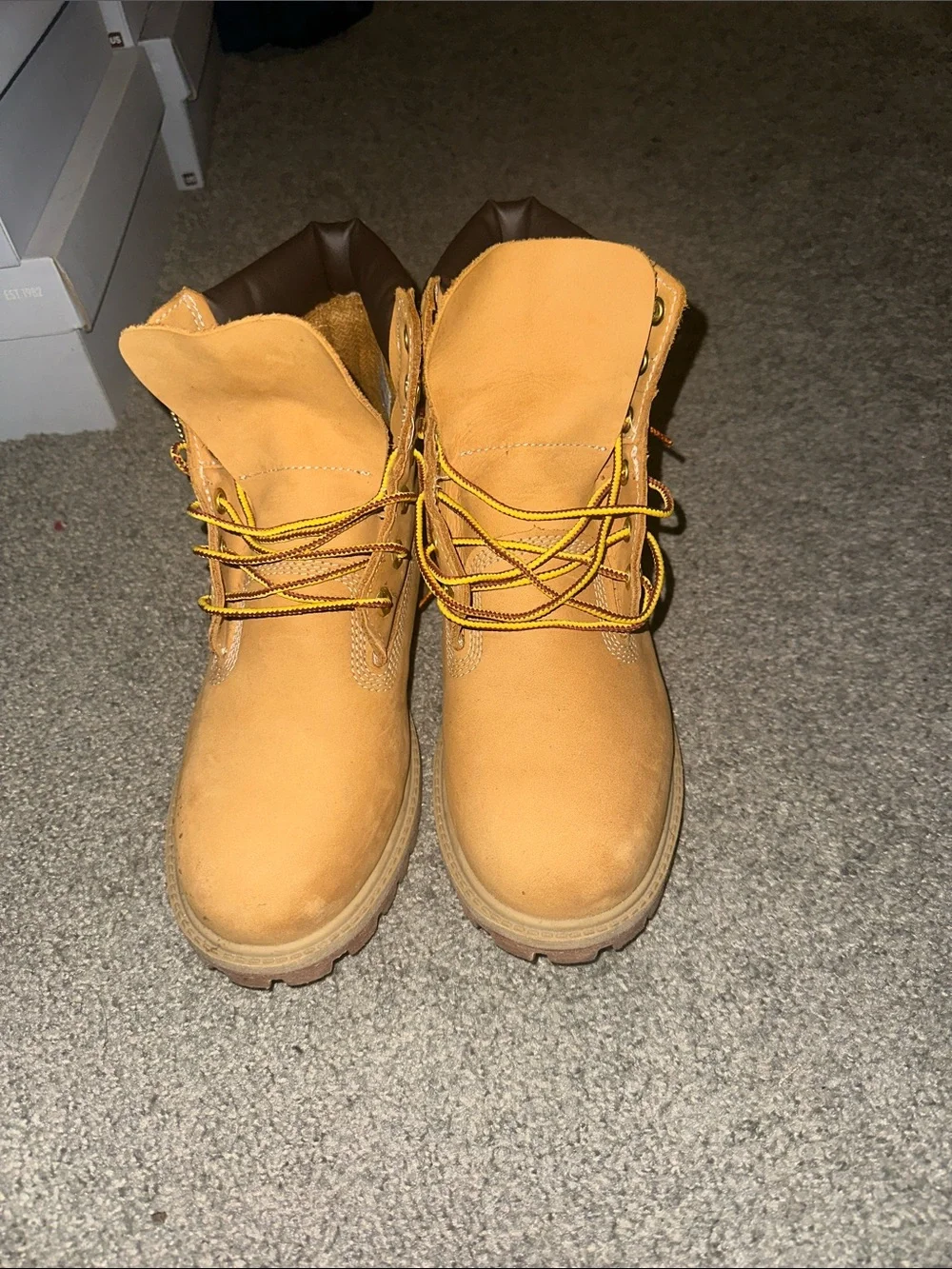 Timberland Kids Wheat Lace-Up Waterproof Boots